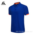 Oem Men TShirt Custom Logo Color Blocking Fitness